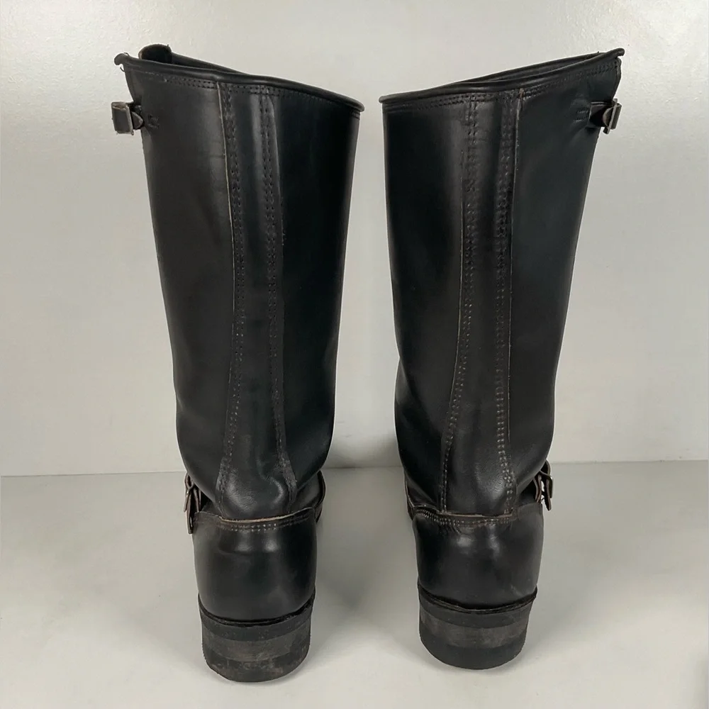 Vintage Carolina Tall Engineer Boots | Saftey Toe | USA Made | Wide | Men’s 12 W